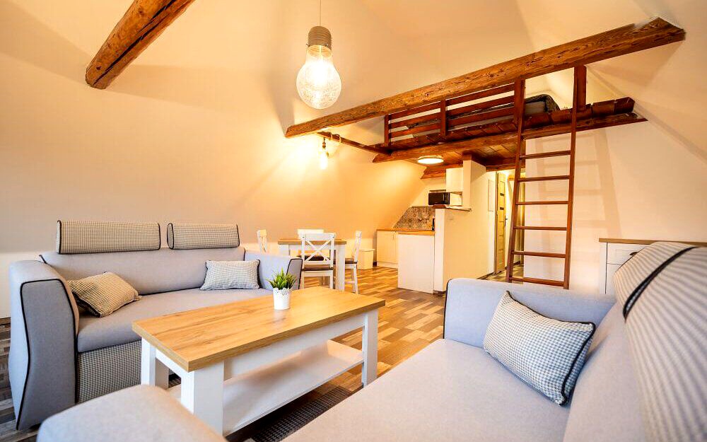 Moderní podkrovní apartmán