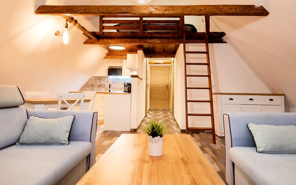 Moderní podkrovní apartmán